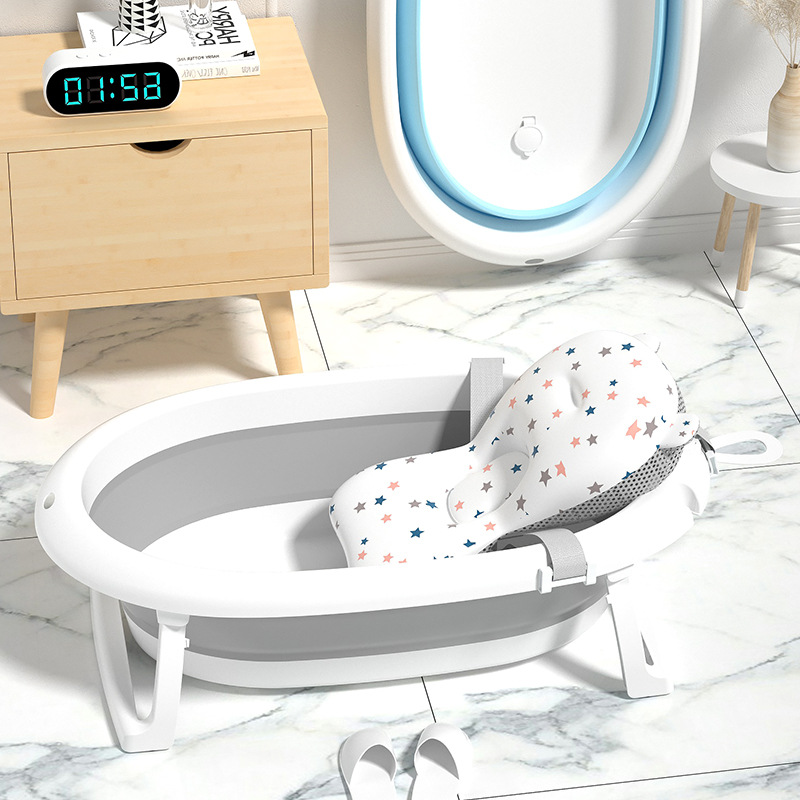 Baby Products For Newborn - Digital Temperatura Sensível Banheira, Dobrável Banheira