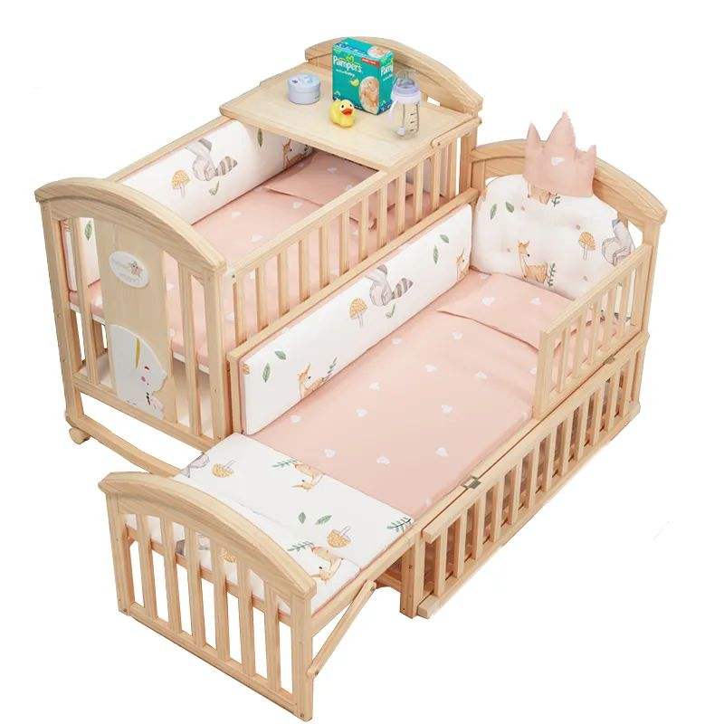 Baby Products For Newborn - Novo Produto: Berço de Madeira Branco