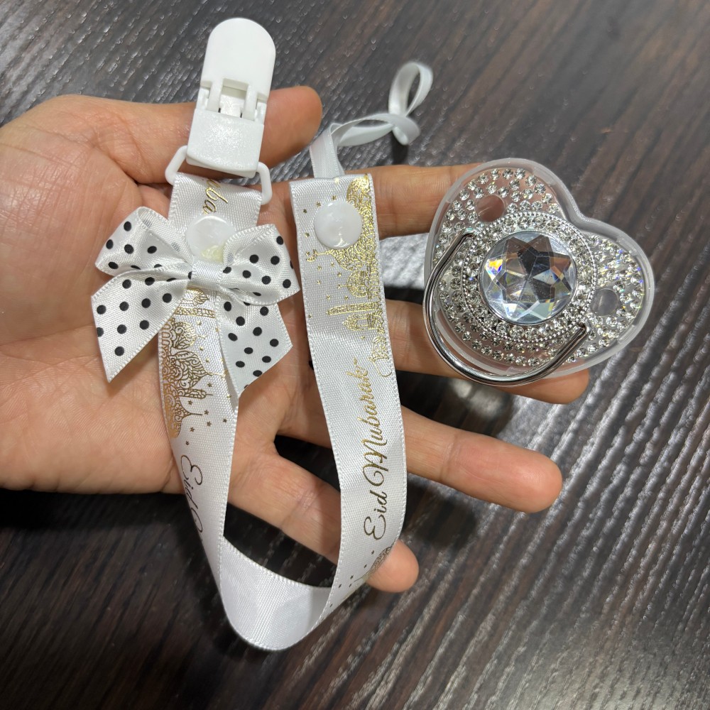 Baby Products For Newborn - Chupeta e Suporte para Chupeta Dourados