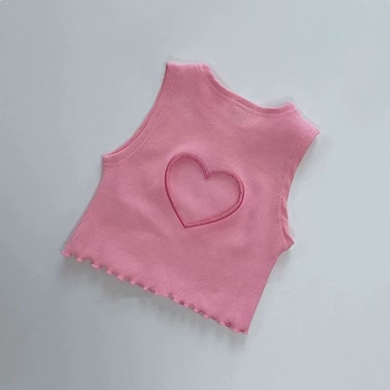 Top oco bonito com coração par - Baby Products Korea avaliação e preço