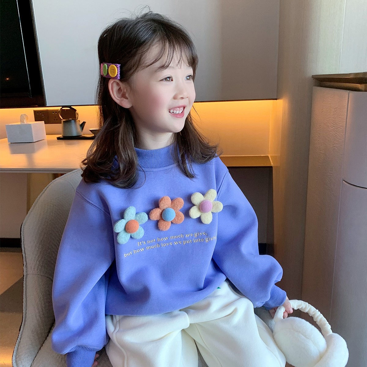Conjunto de Moletom de Algodão - Baby Products Korea avaliação e preço