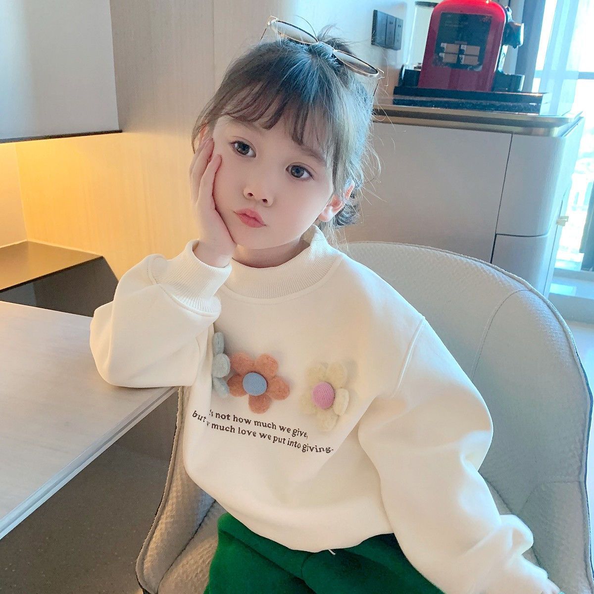 Conjunto de Moletom de Algodão - Baby Products Korea avaliação e preço