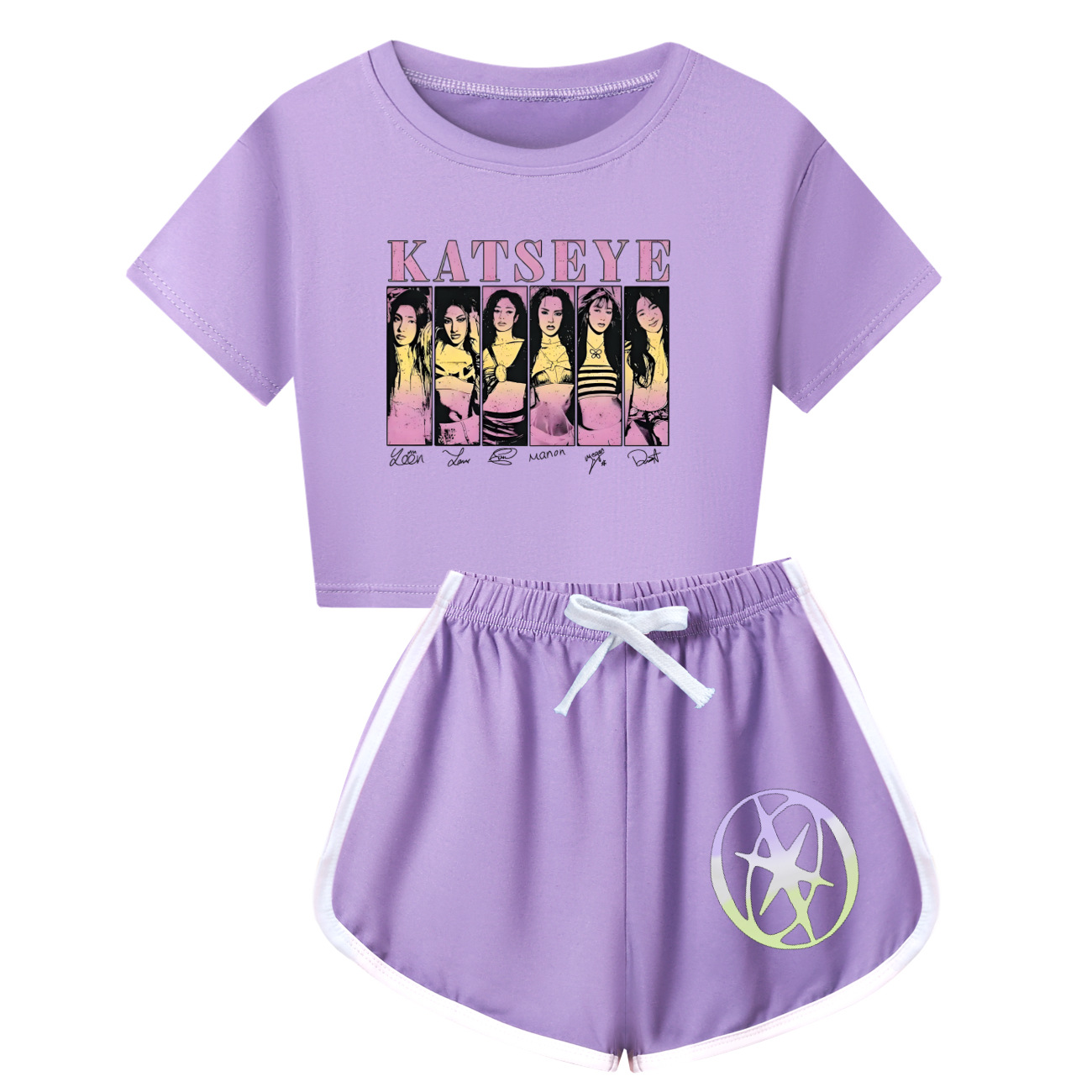 Katseye merch crianças camiset - Baby Products Korea avaliação e preço
