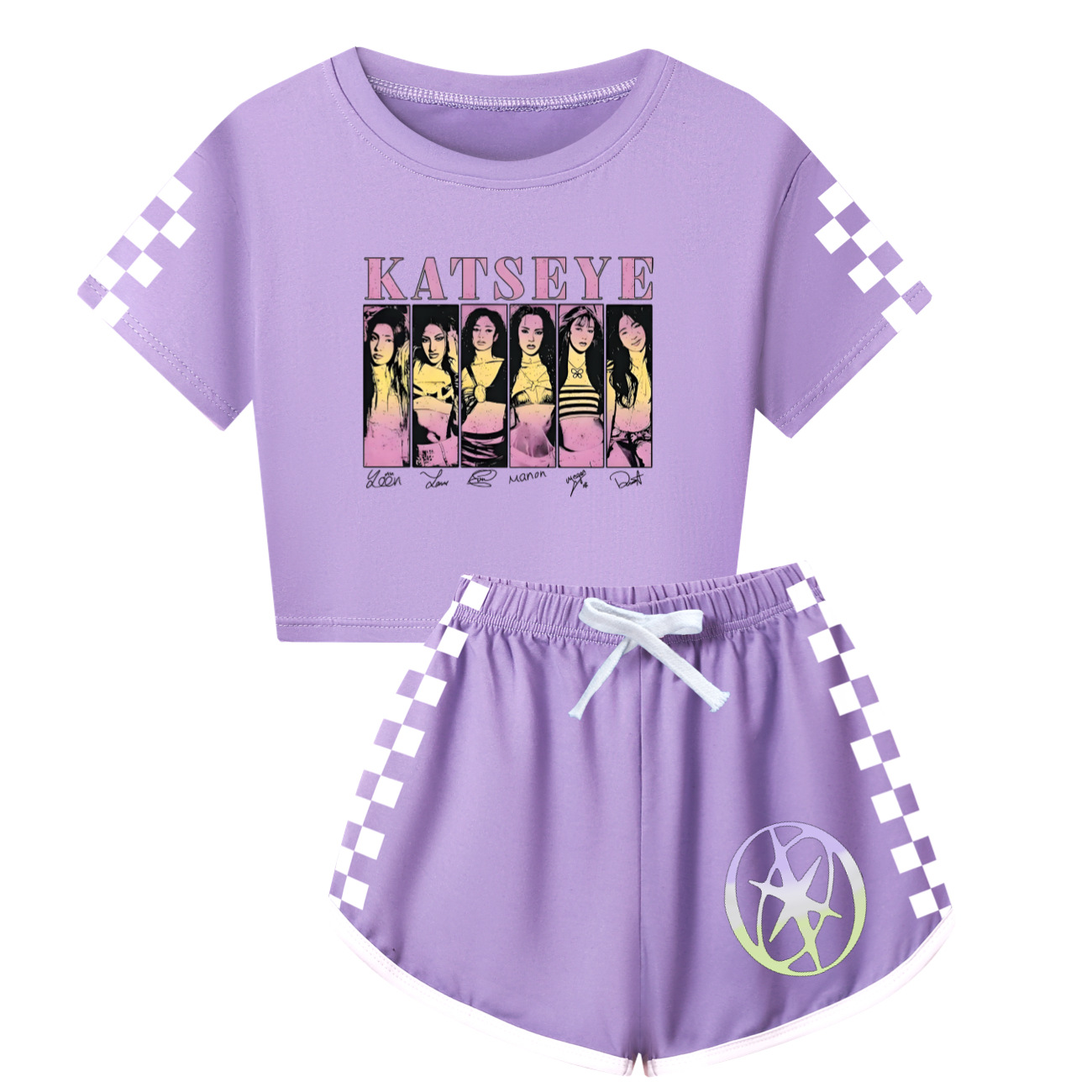 Katseye merch crianças camiset - Baby Products Korea avaliação e preço