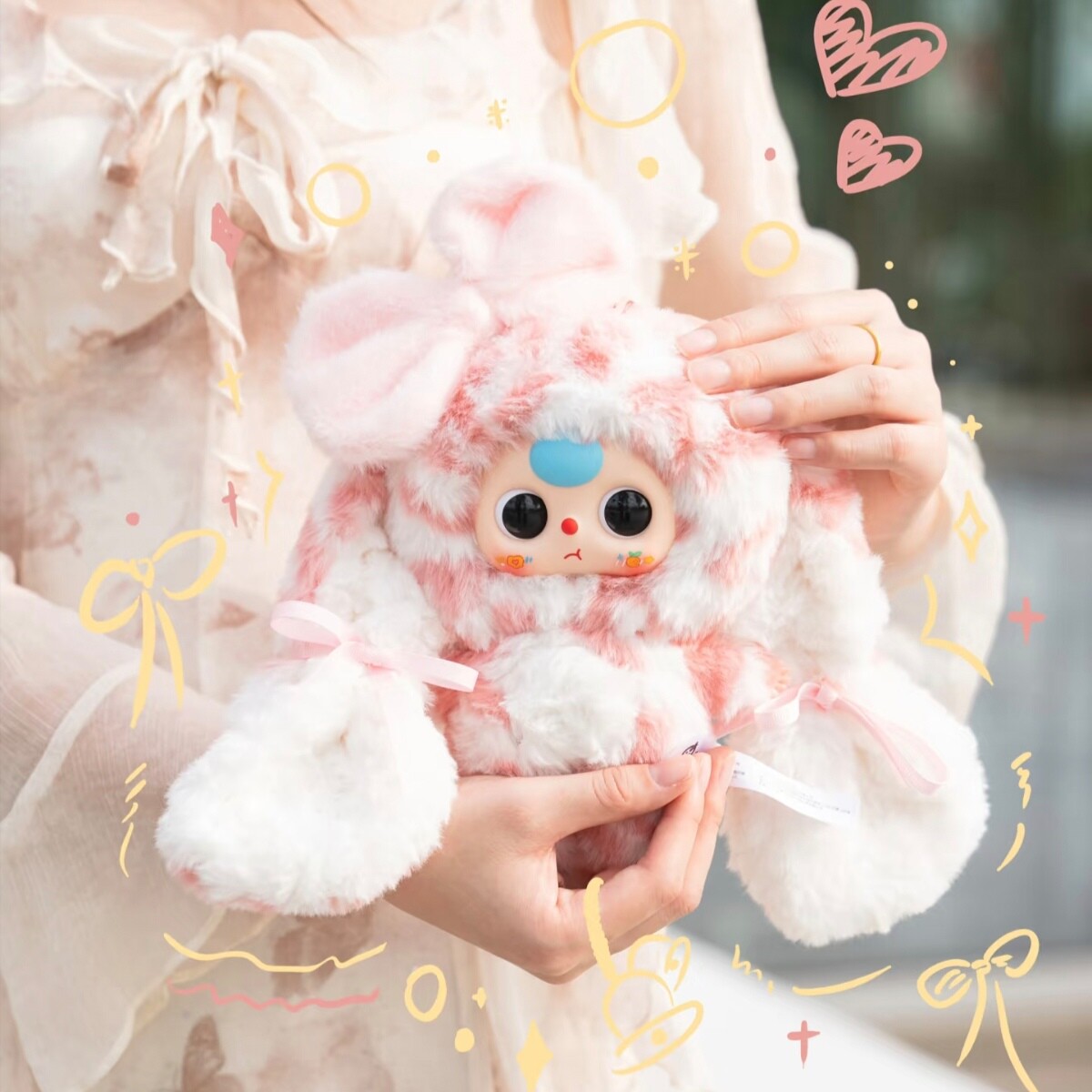 Novo bebê três pequeno coelho  - Baby Products For Face avaliação e preço