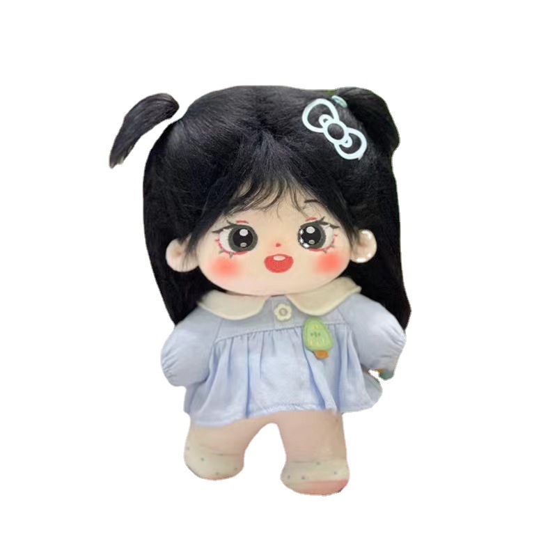 Boneca de pelúcia com cabelo l - Baby Products Korea avaliação e preço