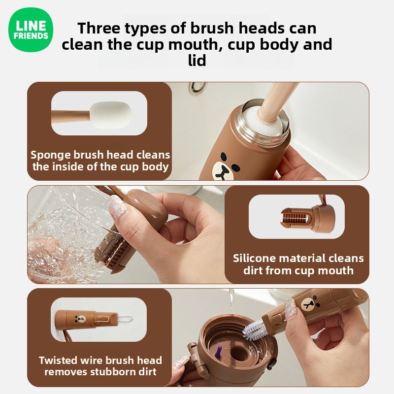 Escova de limpeza de garrafas  - Baby Products Korea avaliação e preço