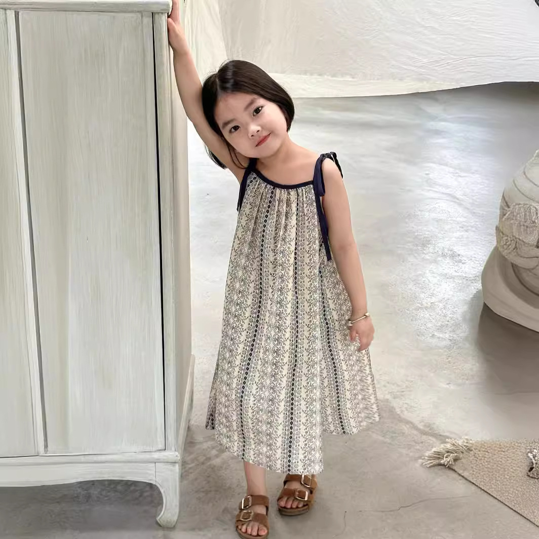 Vestidos Casuais para Meninas, - Baby Products Korea avaliação e preço