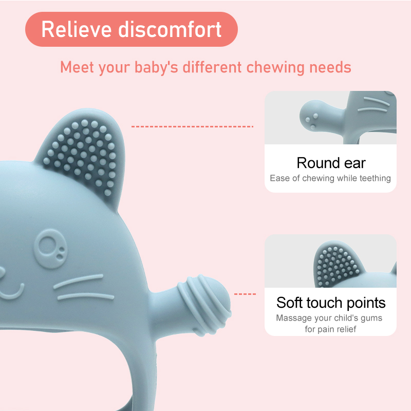 Bebê Silicone mordedor luvas c - Baby Products For Newborn avaliação e preço